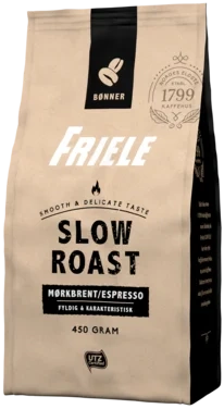 Friele Slow Roast Mørk Hele Bønner 450g