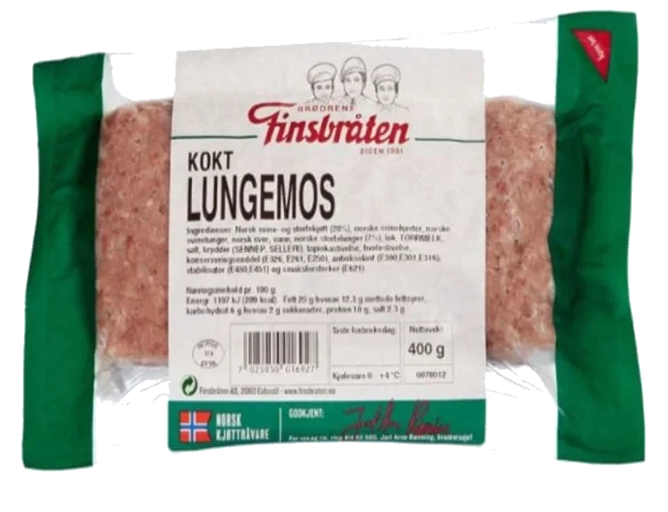 Lungemos 400g Finsbråten