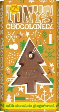 Tony's Chocolonely Mjölkchoklad Pepparkaka 180g