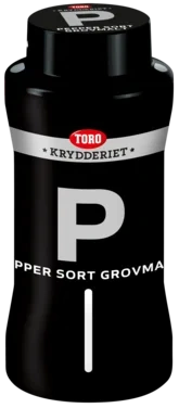 Pepper Sort Grov 450g Toro Krydder