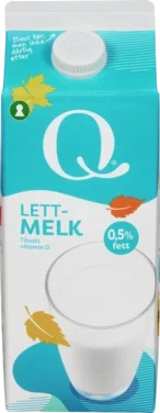 Lettmelk 0,5% 1,75l Q