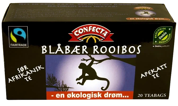 Blåbær Rooibos Te Økologisk 20pos Confecta