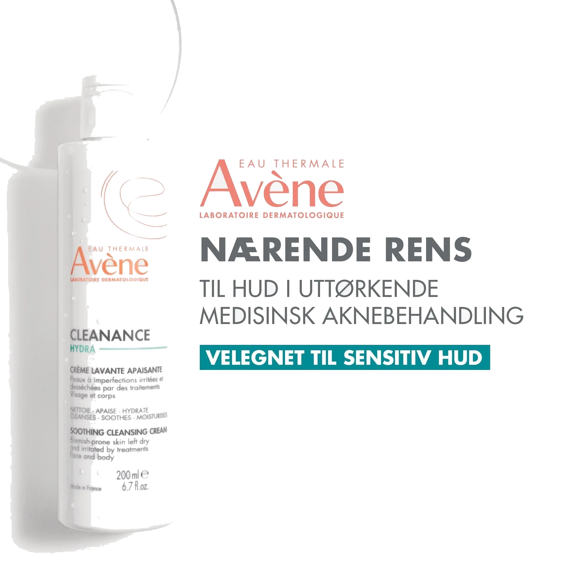 Avène Cleanance Hydra Cleanser, 200 ml
