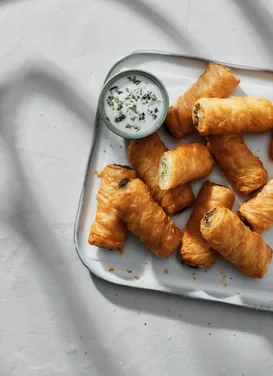 Spinach Feta Cheese Mini Børek