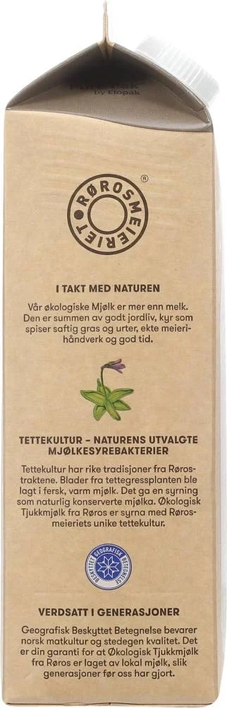 Økologisk tjukkmjølk