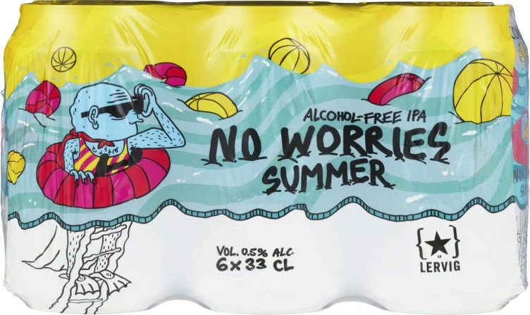 No Worries Summer 6bx Lervig