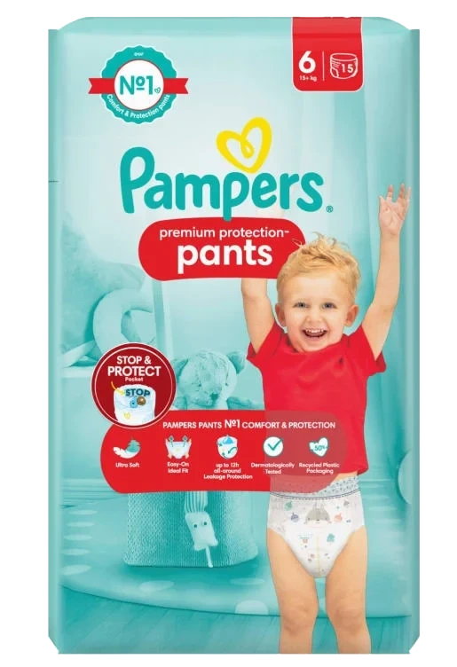 Pampers Premium Pants S6 15+Kg 15stk