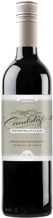 Candidato tempranillo unoaked 12,5% 75cl