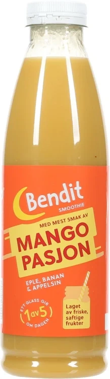 Smoothie Mango&Pasjon 750ml Bendit