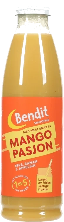 Smoothie Mango&Pasjon 750ml Bendit