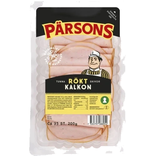 Kalkon Rökt Tunna Skivor