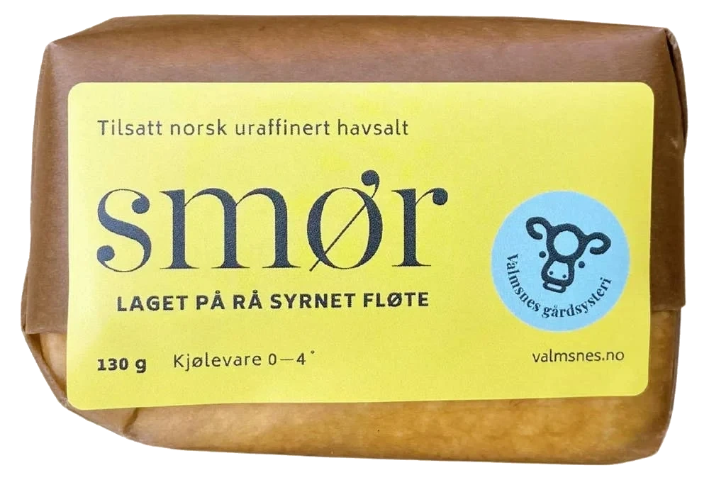 Upasteurisert smør