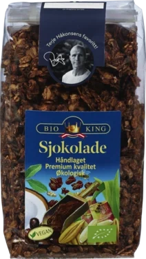 Crunchy Sjokolade Økologisk Frokostblanding 375g