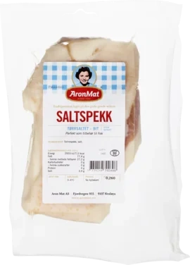 Tørrsaltet Spekk