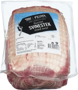 Prima Surra Svinesteik m/Svor Fersk