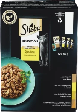 Sheba Select Poultry Cig 12x85g
