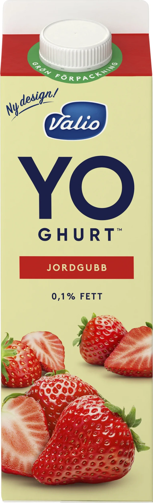 Yoghurt Jordgubb 0,1%