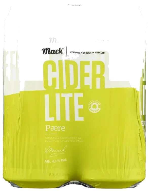 Mack Cider Pære Lite 0,5lx4 boks