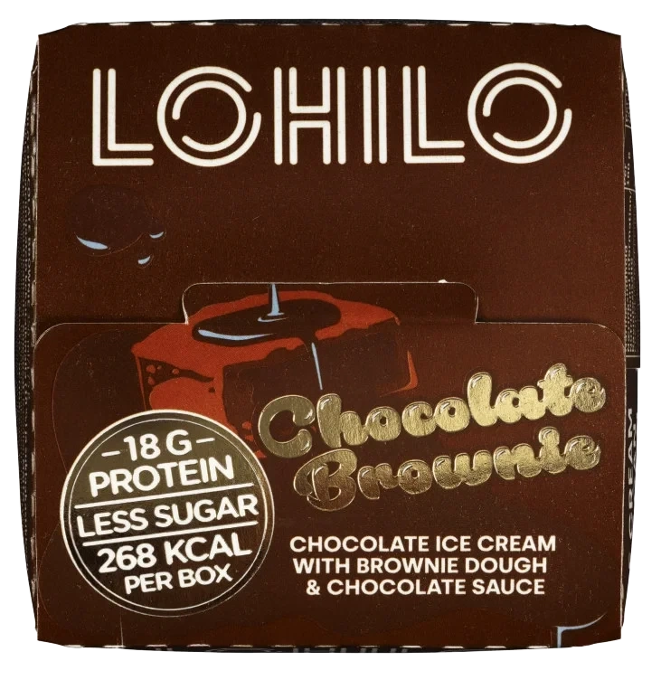 Lohilo Iskrem Chocolate Brownie 350ml