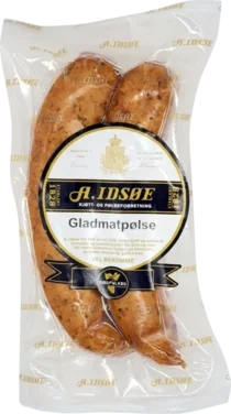 Idsøe Gladmatpølse 2pk 270g (2x135 Gr)