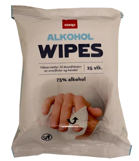 Alkohol Wipes 25stk