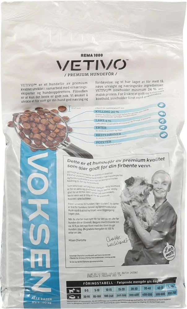 Hundefôr Voksen