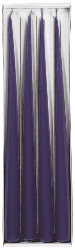 Festlys Lakk 32cm Lilla