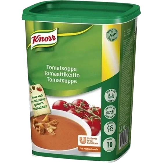 Tomatsuppe Pulver 10l 1kg
