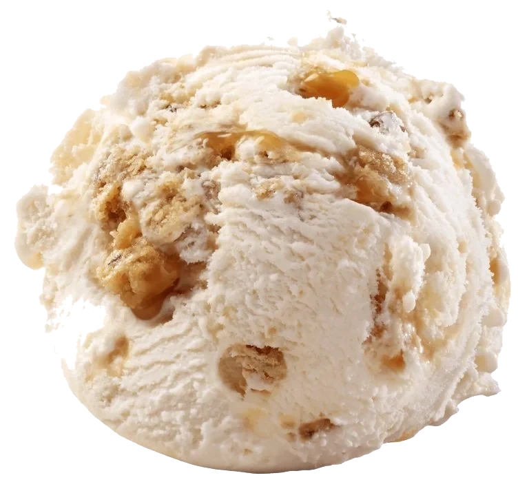 Salt Karamell-iskrem m/Cookies 4.5l Kulinaris