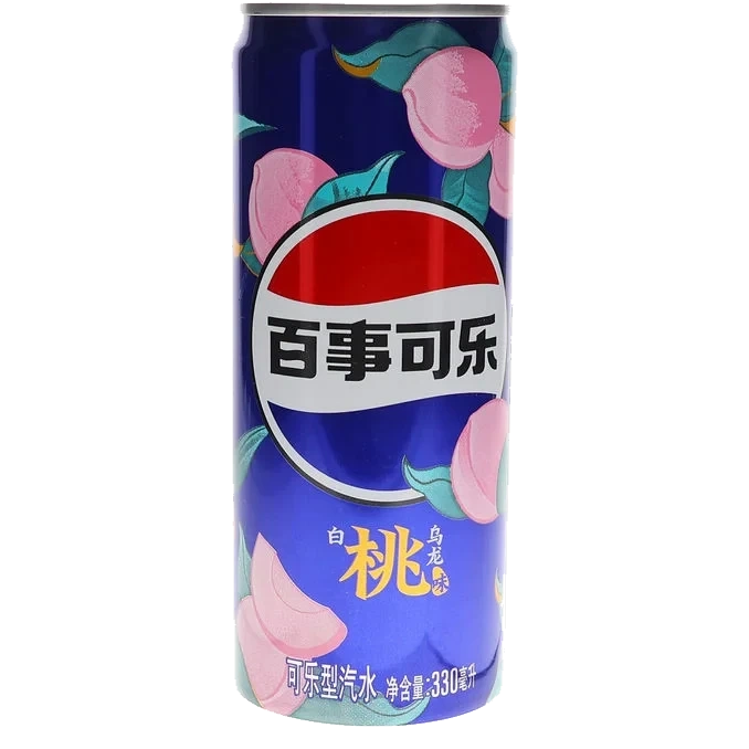Pepsi Peach Oolong