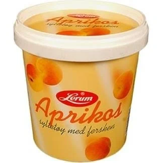 Aprikossyltetøy M/Fersken 1kg