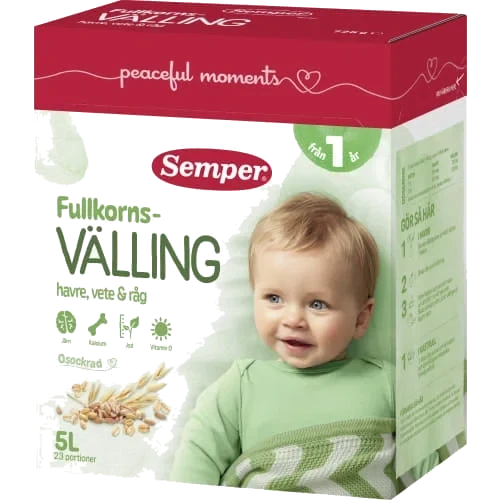Välling Fullkorn Från 12 Månader