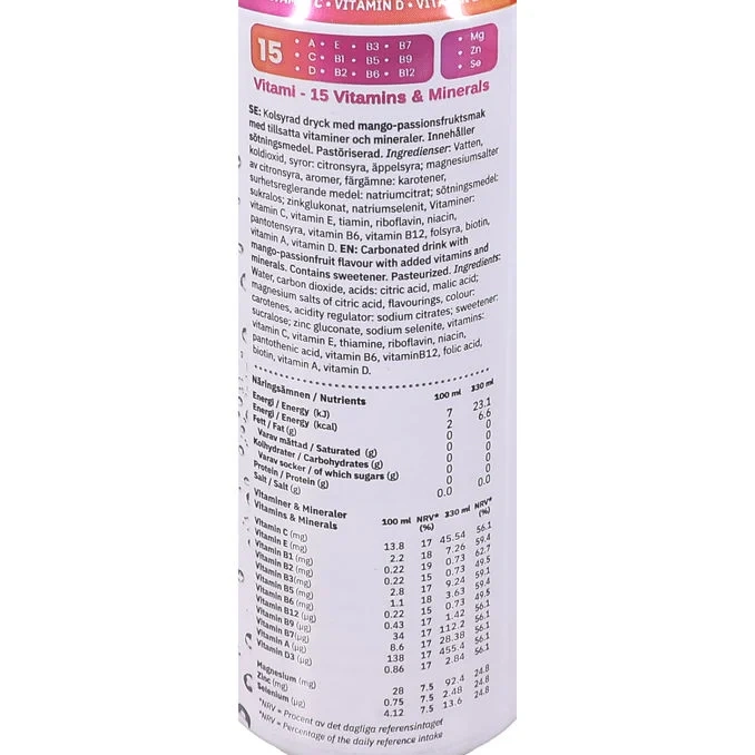 Dryck Mango & Passion 24-pack