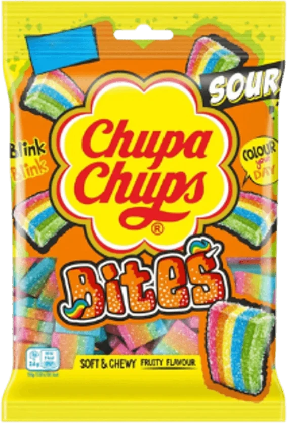 Chupa Chups Bites Sour 120g