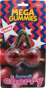 Mega Gummies American Cherry 120g