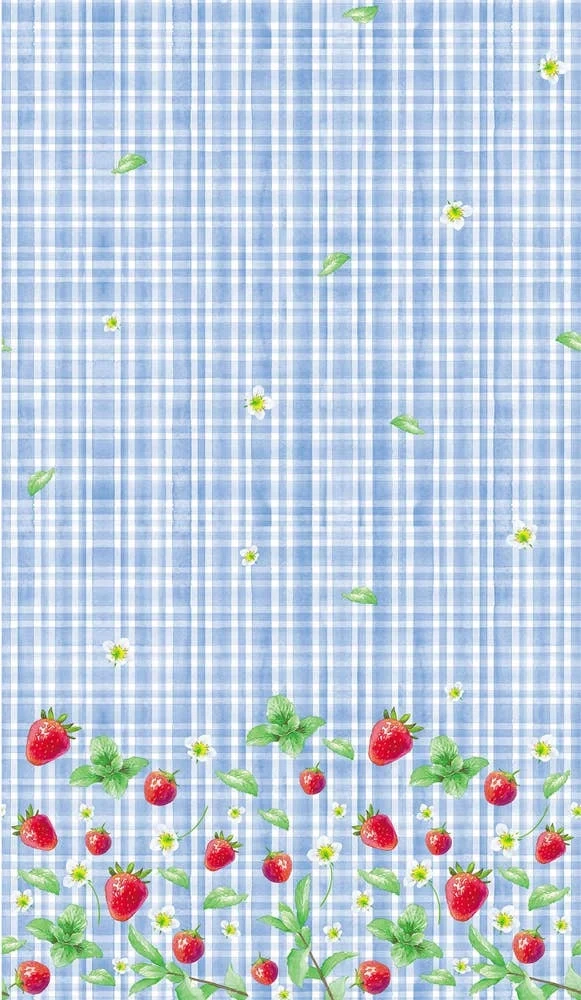 Duk Strawberry Picnic 138x220cm