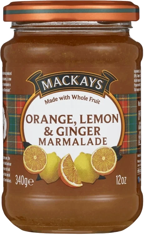 Marmelade Citrus 340g Mackays