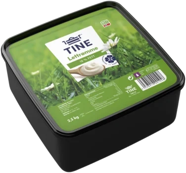 Lettrømme 2,5kg Tine