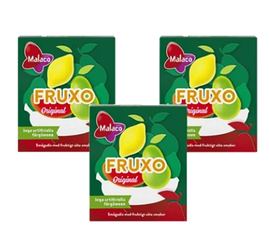 Malaco Fruxo 3x20g
