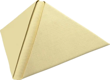 Serviett Dunilin 40cm Vanilje