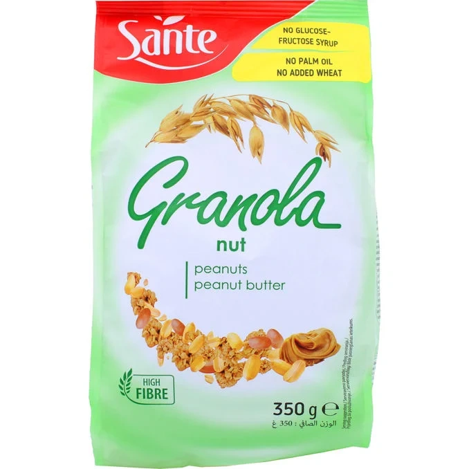 Granola Jordnötter & Jordnötssmör