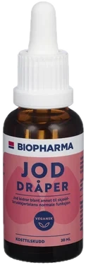 Jod Dråper 30ml Biopharma