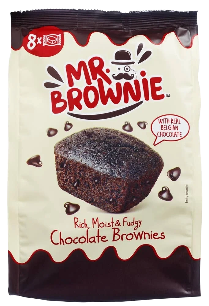 Mr Brownie Chocolate Brownies 200g
