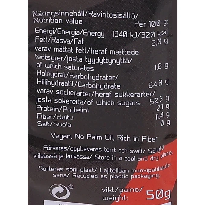 Dadlar Peacemärke Jordgubb & Lakrits