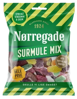 Nørregade Surmulemix 150g