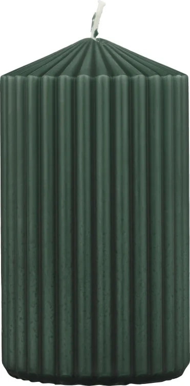 Kubbelys Sjøgrønn Rillet 12cm Unik