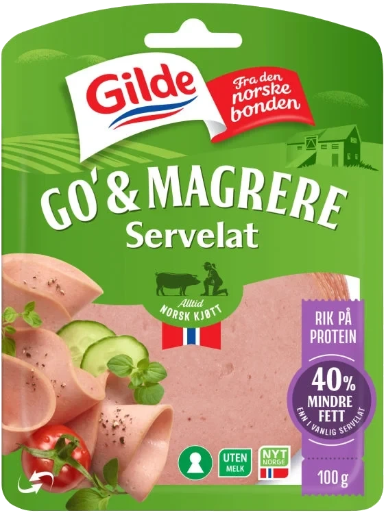 Go & Magrere Servelat 100g Enh