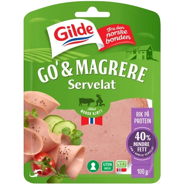 Go & Magrere Servelat 100g Enh
