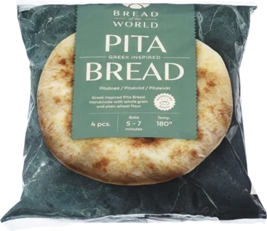 Bread Of The World Pitabrød 420g