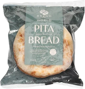 Bread Of The World Pitabrød 420g